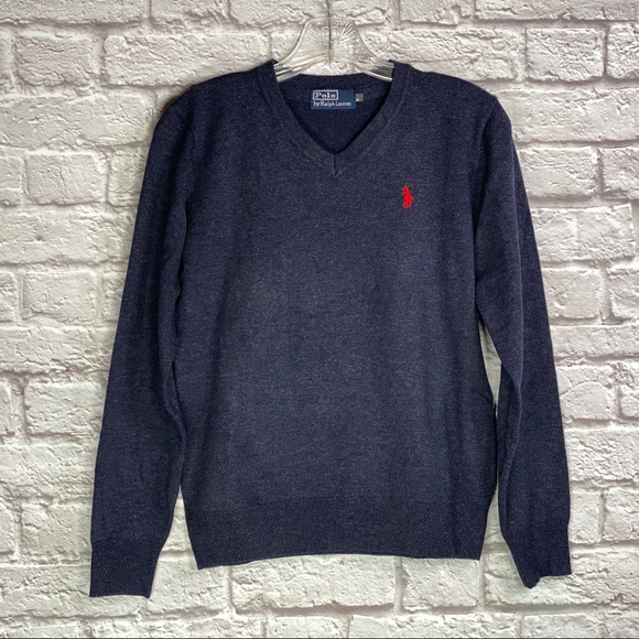 Polo by Ralph Lauren V-Neck Sweater - Picture 2 of 4